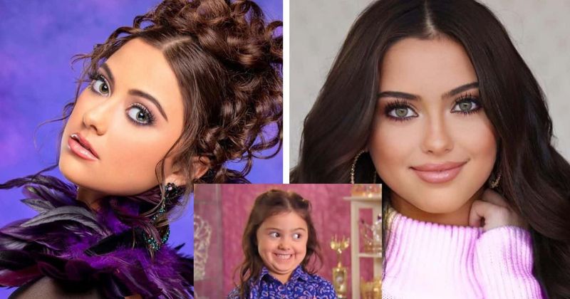 Kailia Posey was popular for her grin-face meme as well as being a contestant on 'Toddlers and Tiaras' (Photo: @kailiaposey/Instagram and Toddlers and Tiaras)