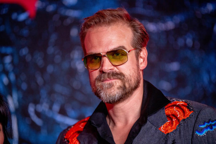 David Harbour is a big fan of Counting Crows. (Getty Images)