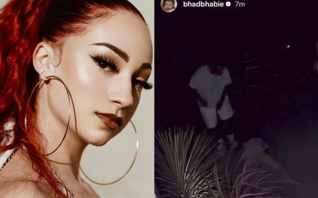 Bhad Bhabie Shares Footage Of Ex-Bf Le Vaughn Attacking Her