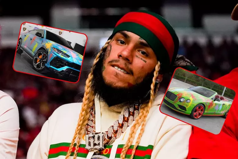 6ix9ine’s Seized Vehicles Show Up On Government Auction Website