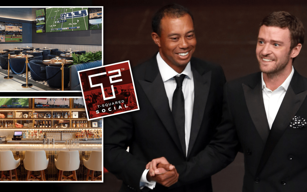 In Scotland, Justin Timberlake & Tiger Woods Are Opening A Saloon