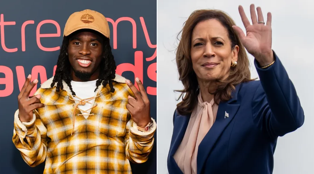 Kai Cenat Claims That Kamala Harris And The Secret Service Are Attempting To Contact Him